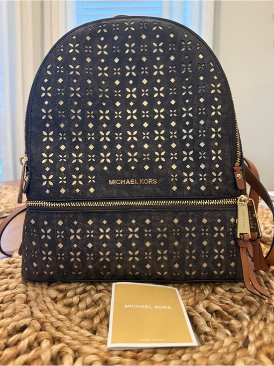 Michael Kors Handbags - NOT FOR SALE!!  Michael Kors Medium Backpack with Gold Hardware